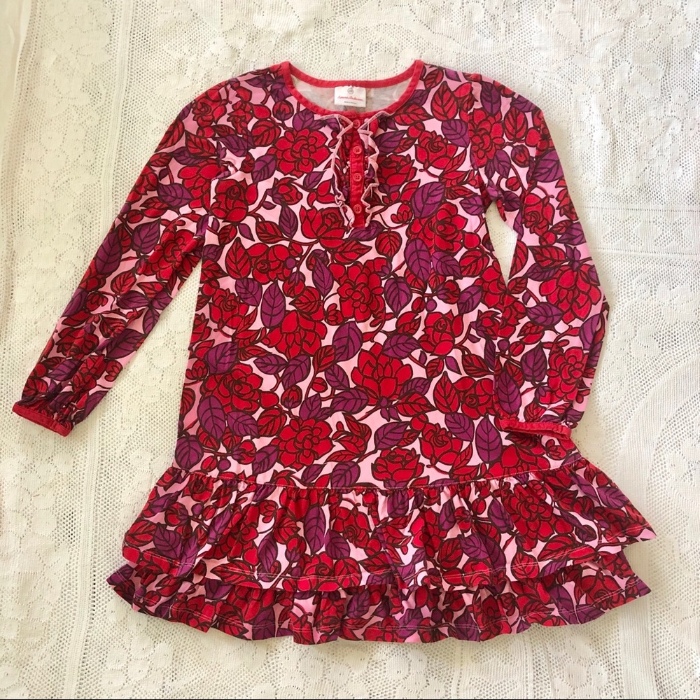 Floral Hanna Andersson Ruffle Dress
